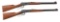 (C) LOT OF 2: WINCHESTER 1894 LEVER ACTION RIFLES.