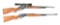 (M) LOT OF TWO: MARLIN 444S .444 MARLIN AND 336A .35 REMINGTON LEVER ACTION RIFLES.