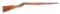(C) STEVENS FALLING BLOCK MODEL 414 .22 SHORT LEVER ACTION RIFLE.