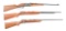(C) LOT OF THREE: THREE SAVAGE AND REMINGTON RIFLES.
