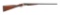 (C) A.H. FOX MODEL AE 12 GAUGE SIDE BY SIDE SHOTGUN.