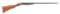 (C) ITHACA MINIER SIDE BY SIDE SHOTGUN.
