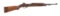 (C) INLAND M1 SEMI AUTOMATIC CARBINE.