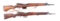(C) LOT OF TWO: LUXEMBOURG & EGYPTIAN CONTRACT FN MODEL 1949 SEMI-AUTOMATIC RIFLES.