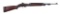 (C) UNDERWOOD M1 CARBINE SEMI AUTOMATIC RIFLE.