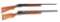 (M) LOT OF TWO: REMINGTON AND BROWNING SEMI AUTOMATIC SHOTGUNS.
