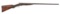 (A) P. WEBLEY 10 GAUGE HAMMER SIDE LEVER SHOTGUN.