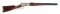 (M) 1 OF 3000 HIGH GRADE BROWNING 1886 DELUXE WINCHESTER SADDLE RING CARBINE