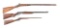 (A+C) LOT OF THREE: PERCUSSION SIDE BY SIDE, MARLIN 39A LEVER ACTION, AND HOPKINS AND ALLEN NO. 722