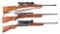 (C) LOT OF THREE: GOLDEN STATE ARMS CONVERTED 03-A3 BOLT ACTION, MOSSBERG 44US-D BOLT ACTION, AND RE