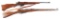(C) LOT OF TWO: LEE ENFIELD SMLE MK III AND TULA ARSENAL MOSIN NAGANT 91/30 BOLT ACTION RIFLES.
