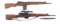 (C) LOT OF TWO: TWO FABRIQUE NATIONALE SEMI AUTOMATIC RIFLES.