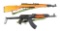 (M) LOT OF TWO: NORINCO AND YUGOSLAVIAN SEMI AUTOMATIC MILITARY RIFLES.