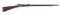 (A) RARE EXPERIMENTAL TRIANGULAR ROD BAYONET MODEL 1880 SPRINGFIELD TRAPDOOR RIFLE.