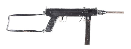 (N) UNUSUAL EARLY PRODUCTION VENEZUELA CREST “F.A.P.” MARKED MADSEN M-50 MACHINE GUN (PRE-86 DEALER