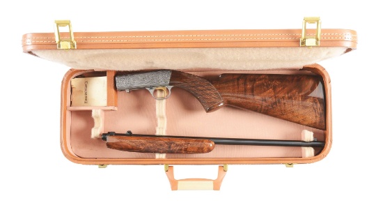 (C) BROWNING AUTO .22 GRADE III SEMI AUTOMATIC RIFLE