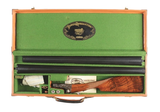 (M) PARKER REPRODUCTION DHE SIDE BY SIDE SHOTGUN.