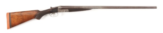 (C) A. FRANCOTTE PIGEON SIDE BY SIDE SHOTGUN.