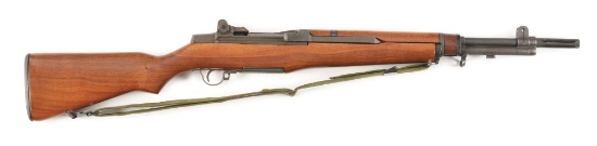 (C) SPRINGFIELD M1 GARAND SEMI AUTOMATIC RIFLE.