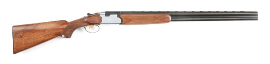 (M) P. BERETTA "SILVER SNIPE" OVER/UNDER 12 BORE SHOTGUN WITH ORIGINAL BOX.