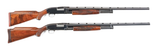 (C) LOT OF 2 WINCHESTER MODEL 12 SHOTGUNS.