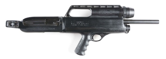 (M) HI-STANDARD MODEL 10 SERIES A POLICE BULLPUP SHOTGUN.