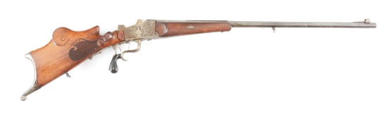(C) A GOOD GERMAN SCHUTZEN RIFLE IN 8.15X47R.