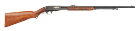(C) WINCHESTER MODEL 61 SLIDE ACTION RIFLE.