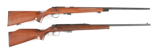 (M) LOT OF TWO: REMINGTON 541 AND 591 BOLT ACTION RIFLES.