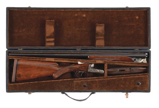 (M) A.H. FOX AE GRADE 20 GAUGE SIDE BY SIDE SHOTGUN.