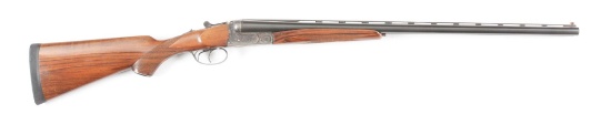 (M) LAURONA BOXLOCK SIDE BY SIDE 20 GAUGE SHOTGUN.