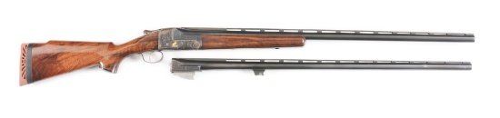 (C) ITHACA SINGLE SHOT "KNICK" SHOTGUN.