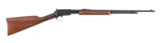 (C) WINCHESTER 62A SLIDE ACTION RIFLE.