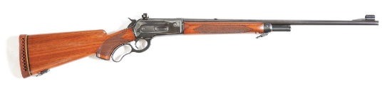 (C) WINCHESTER MODEL 71 DELUXE LEVER ACTION RIFLE (1943).
