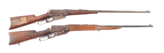 (C) LOT OF TWO WINCHESTER 1895 LEVER ACTION RIFLES