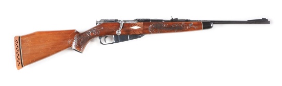 (C) SPORTERIZED RUSSIAN 91 MOSIN NAGANT.