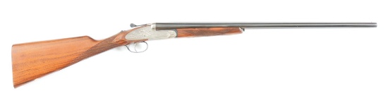 (M) AMERICAN ARMS 28 GA. DERBY-E SIDE BY SIDELOCK SHOTGUN.