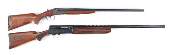 (M+C) LOT OF 2: STEVENS AND REMINGTON SHOTGUNS.
