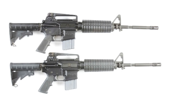 (M) LOT OF 2: COLT LE6920HB AND LE6920 SEMI-AUTOMATIC RIFLES.