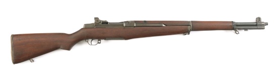 (C) SPRINGFIELD M1 GARAND SEMI-AUTOMATIC RIFLE.