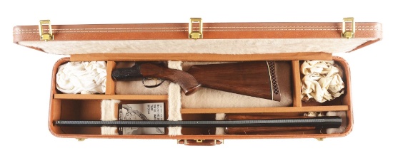 (M) BROWNING BT-99 SINGLE SHOT 12 GAUGE TRAP SHOTGUN IN CASE.