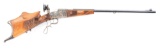 (C) GERMAN SCHUETZEN SINGLE SHOT TARGET RIFLE MARKED OTTO ZEITLINGER CUSTOM CRAFTED IN 8.15X54R WITH