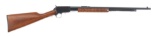 (C) PERHAPS UNIQUE UNMARKED WINCHESTER 62 .22 RF SLIDE ACTION RIFLE.