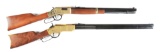 (M) LOT OF 2: HENRY BIG BOY AND 1860 LEVER ACTION RIFLES.