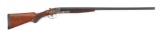 (C) L.C. SMITH TRAP GRADE SIDE BY SIDE SHOTGUN.