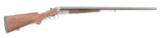 (M) SIMSON SIDE BY SIDE 12 BORE SHOTGUN.