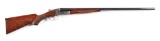 (C) SCARCE ITHACA NID MODEL 20 BORE SIDE BY SIDE SHOTGUN.