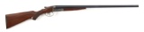 (C) A H FOX STERLINGWORTH SIDE BY SIDE SHOTGUN.