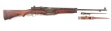 (C) JOHNSON 1941 SEMI AUTOMATIC MILITARY RIFLE.