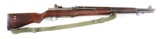 (C) WINCHESTER M1 GARAND SEMI-AUTOMATIC RIFLE.